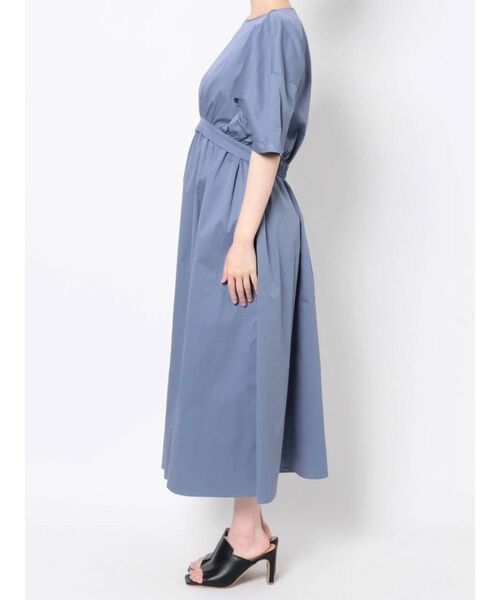 ELENDEEK（エレンディーク）の「ショートトップス&ワンピースセット（ワンピース・レディース・ブラック/ブルー/グリーン・01/02）」の12枚目の写真