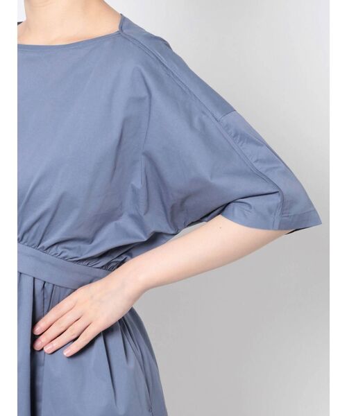 ELENDEEK（エレンディーク）の「ショートトップス&ワンピースセット（ワンピース・レディース・ブラック/ブルー/グリーン・01/02）」の15枚目の写真