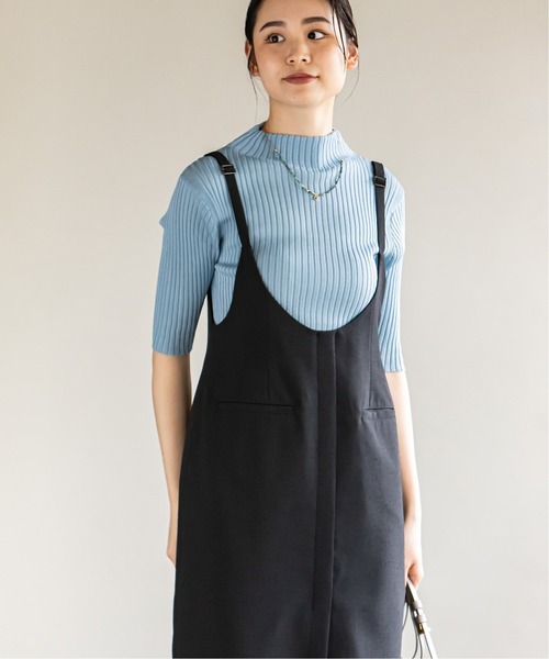 【新品】NOBLE シアーリブニット 新品 NOBLE シアーリブニット