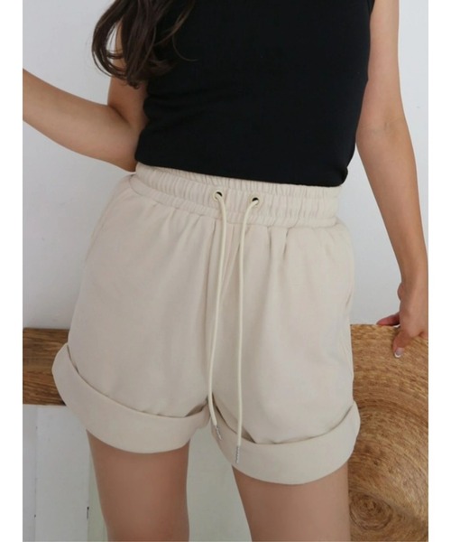 TRUNC（トランクエイティーエイト）の「Peach Brushed Short PT（スウェットパンツ・レディース・アイボリー・FREE）」の16枚目の写真