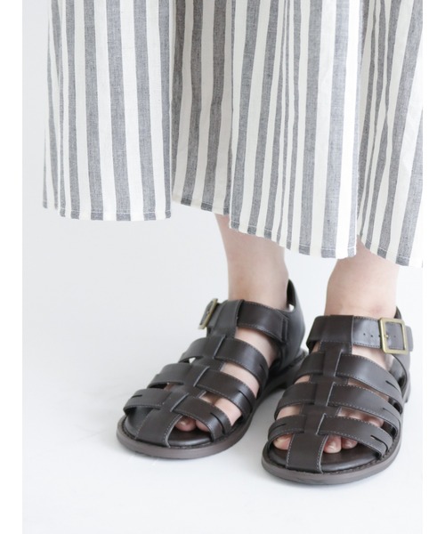 Samansa Mos2（サマンサ モスモス）の「スタンドカラーワンピース（ワンピース・レディース・ブラック/レッド/オフホワイト/ブルー/キナリ・ﾌﾘ-）」の21枚目の写真