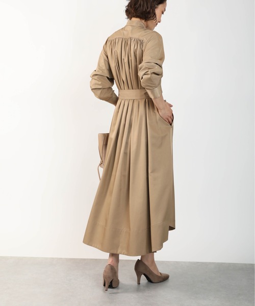 PICCIN（ピッチン）の「パールボタンコートワンピース（ワンピース・レディース・ブラック/ベージュ・M）」の18枚目の写真