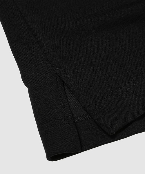 LEMAIRE(ルメール)の「CONVERTIBLE POL(ポロシャツ・メンズ・ブラウン系その他/ブラック・M/L/XL)」の3枚目の写真