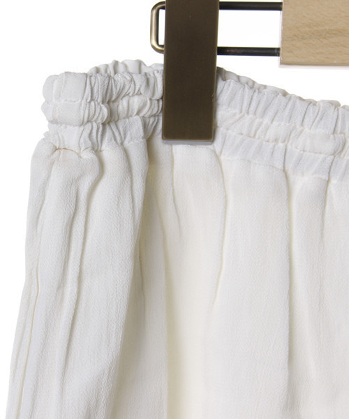 Another Edition（アナザーエディション）の「フレアスカート（スカート・レディース・ホワイト・-）」の4枚目の写真