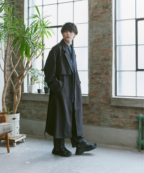 Alpinus（アルピナス）の「Alpinus - gun flap over chester coat