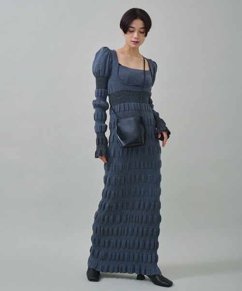 Courtney Orla(コートニーオーラ)の「【Courtney Orla/(コートニーオーラ)】SLOPE TOTE MINI/スロープトートミニ(ショルダーバッグ・レディース・ブラック・FREE)」の9枚目の写真