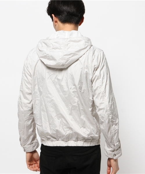 EDIFICE（エディフィス）の「◇N/PEメッシュ フードブルゾン（ブルゾン・メンズ・ネイビー/ブラック/ホワイト・48/44/50/46）」の12枚目の写真