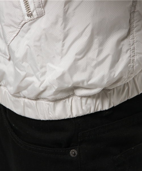 EDIFICE（エディフィス）の「◇N/PEメッシュ フードブルゾン（ブルゾン・メンズ・ネイビー/ブラック/ホワイト・48/44/50/46）」の16枚目の写真