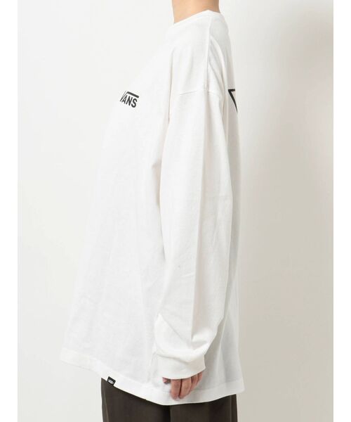 VANS（バンズ）の「Vans別注 バックロゴロングスリーブTee（Tシャツ/カットソー・レディース・ブラック/パープル/オフホワイト・FREE）」の16枚目の写真