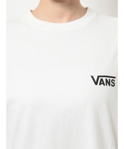 VANS（バンズ）の「Vans別注 バックロゴロングスリーブTee（Tシャツ/カットソー・レディース・ブラック/パープル/オフホワイト・FREE）」の18枚目の写真