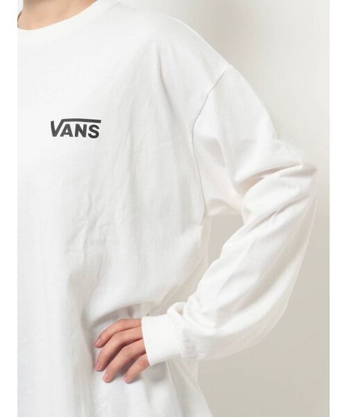 VANS（バンズ）の「Vans別注 バックロゴロングスリーブTee（Tシャツ/カットソー・レディース・ブラック/パープル/オフホワイト・FREE）」の19枚目の写真