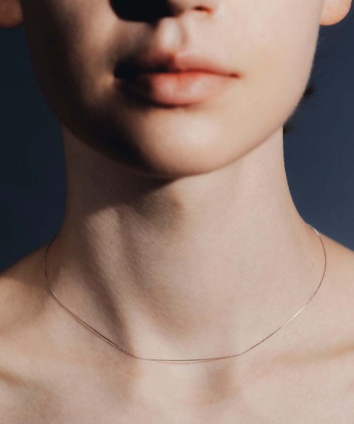 les bon bon】sophie necklace white gold BOB176（ネックレス）｜les