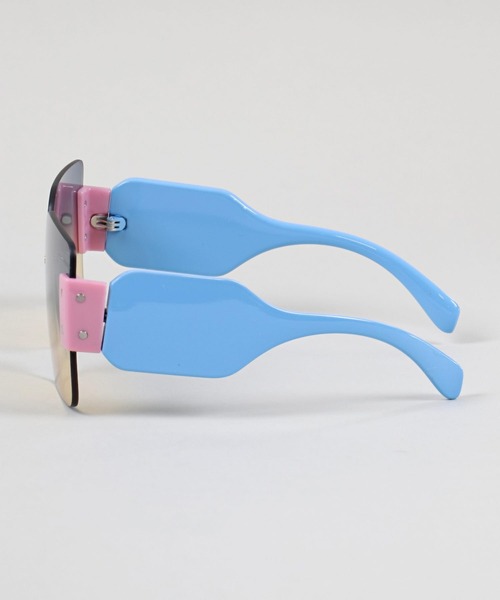 SPINNS（スピンズ）の「カラーサングラス（サングラス・メンズ・ピンク/ブラック・ONESIZE）」の7枚目の写真