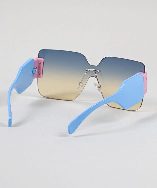 SPINNS（スピンズ）の「カラーサングラス（サングラス・メンズ・ピンク/ブラック・ONESIZE）」の8枚目の写真