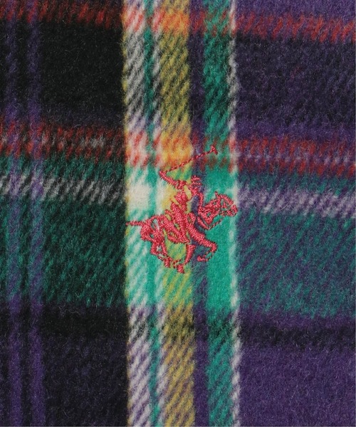 BEVERLY HILLS POLO CLUB(ビバリーヒルズポロクラブ)の「BEVERLY HILLS POLO CLUB ビバリーヒルズポロクラブ チェックオーバーシャツ(シャツ/ブラウス・レディース・ライトブルー/パープル/マスタード/ネイビー・M)」の22枚目の写真