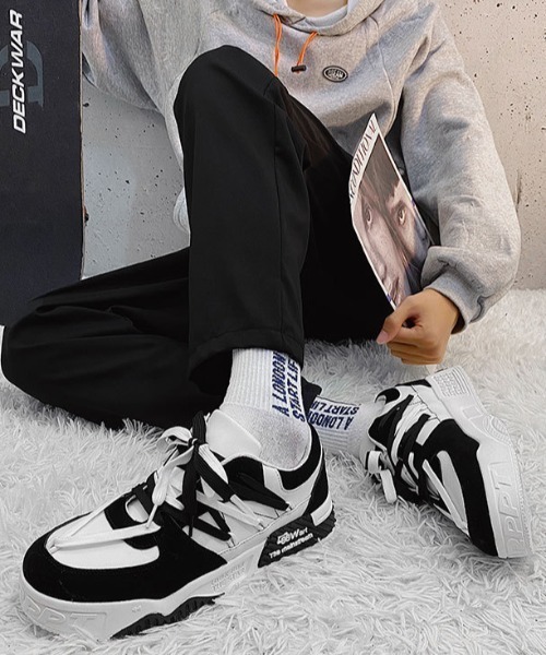 MGV（エムジーヴィー）の「バイカラーロゴスニーカー（スニーカー・メンズ・ブラック/ブルー/グリーン・MEDIUM/LARGE/X-LARGE）」の9枚目の写真