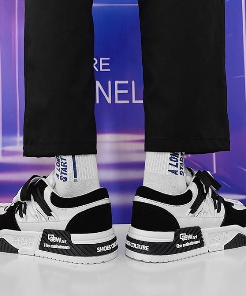 MGV（エムジーヴィー）の「バイカラーロゴスニーカー（スニーカー・メンズ・ブラック/ブルー/グリーン・MEDIUM/LARGE/X-LARGE）」の7枚目の写真