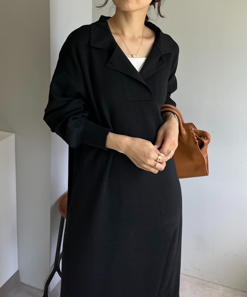 ワンピース Capri Mermaid Dress mame - Shirring Jersey Jacquard Mermaid Dressの通販 by もち