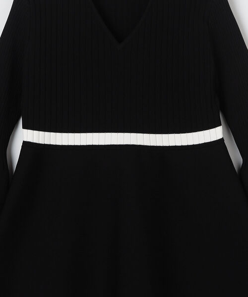 NOLLEY’S(ノーリーズ)の「《手洗い可能》Vネックワンピース(ワンピース・レディース・ブラック/ブラック系その他3・38)」の17枚目の写真