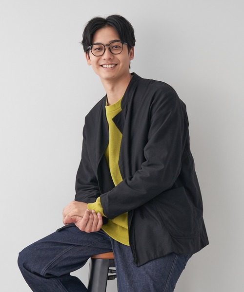 Zoff(ゾフ)の「ウェリントン型 めがね|伊達メガネ|黒縁メガネ|クリアフレーム|AUTUMN TREND(メガネ・レディース・ブラウン/ピンク/ブラック/クリア・FREE)」の16枚目の写真