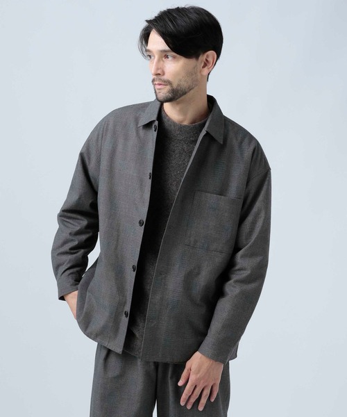 BAYFLOW(ベイフロー)の「TRガラジャケット(テーラードジャケット・メンズ・チャコール/グレー・MEDIUM/LARGE)」の5枚目の写真