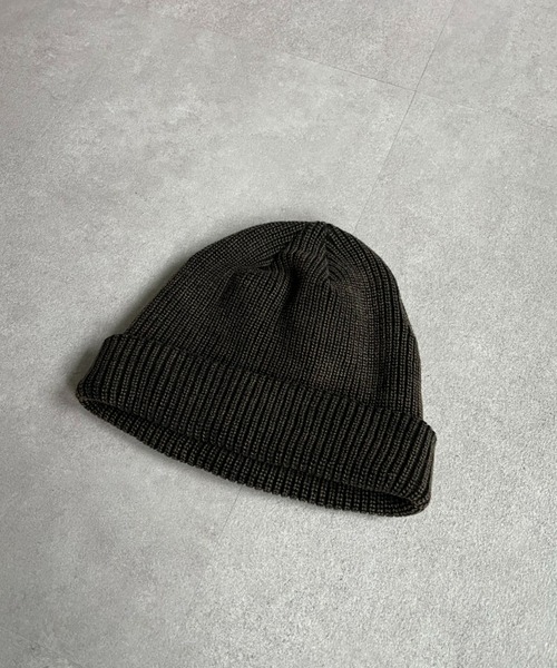 CIAOPANIC（チャオパニック）の「ピグメントニット帽（ニットキャップ/ビーニー・レディース・ブラック/レッド/スカイブルー/ホワイト・ONE SIZE）」の15枚目の写真