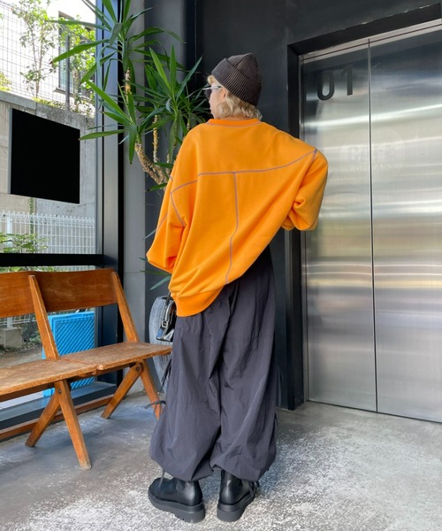 CIAOPANIC（チャオパニック）の「ピグメントニット帽（ニットキャップ/ビーニー・レディース・ブラック/レッド/スカイブルー/ホワイト・ONE SIZE）」の18枚目の写真