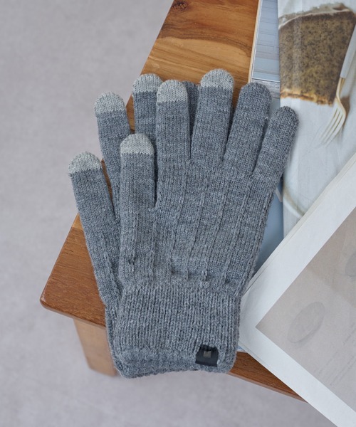 スマホ対応ピンタック手袋