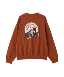 schott（ショット）の「【WEB LIMITED】Schott/ショット/CREW SWEAT  MC PINUP/ピンナップガール クルースウェット（スウェット・メンズ）」