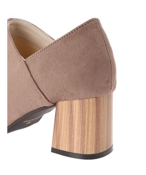 Te chichi TERRASSE（テチチテラス）の「チャンキーヒールブーティ（ブーツ・レディース・モカ/オフホワイト/ブラック・MEDIUM/LARGE）」の17枚目の写真