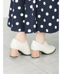 チャンキーヒールブーティ