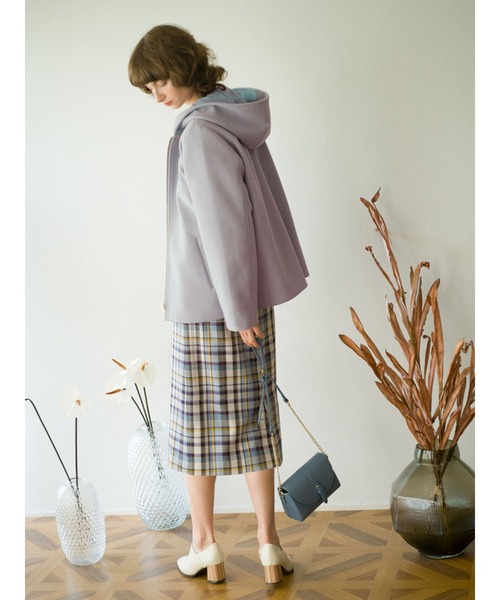 Te chichi TERRASSE（テチチテラス）の「チャンキーヒールブーティ（ブーツ・レディース・モカ/オフホワイト/ブラック・MEDIUM/LARGE）」の6枚目の写真