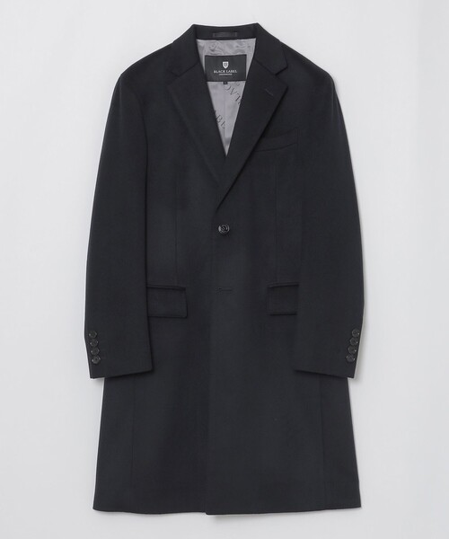BLACK LABEL CRESTBRIDGE(ブラックレーベル・クレストブリッジ)の「カシミヤチェスターコート(チェスターコート・メンズ・グレー系その他/ネイビー・M/XL/L)」の5枚目の写真