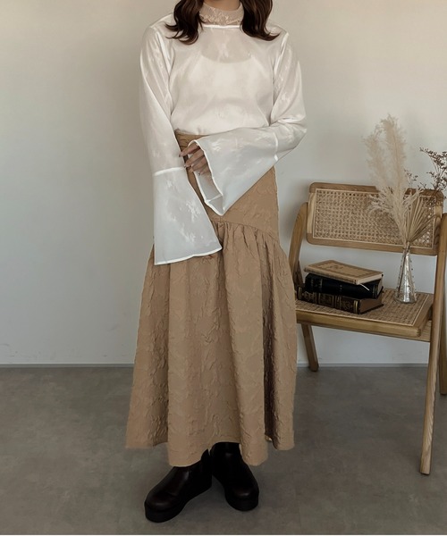 apres jour clair（アプレジュールクレア）の「【apres jour clair】２WAYアソートブラウス【ZOZOTOWN限定アイテム】（シャツ/ブラウス・レディース・アイボリー/ブラック/オフホワイト・フリー/X-LARGE）」の9枚目の写真