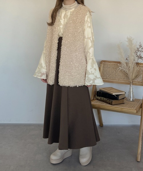 apres jour clair（アプレジュールクレア）の「【apres jour clair】２WAYアソートブラウス【ZOZOTOWN限定アイテム】（シャツ/ブラウス・レディース・アイボリー/ブラック/オフホワイト・フリー/X-LARGE）」の15枚目の写真