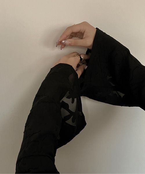 apres jour clair（アプレジュールクレア）の「【apres jour clair】２WAYアソートブラウス【ZOZOTOWN限定アイテム】（シャツ/ブラウス・レディース・アイボリー/ブラック/オフホワイト・フリー/X-LARGE）」の19枚目の写真