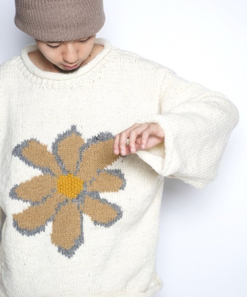 MacMahon Knitting Mills フラワーニット
