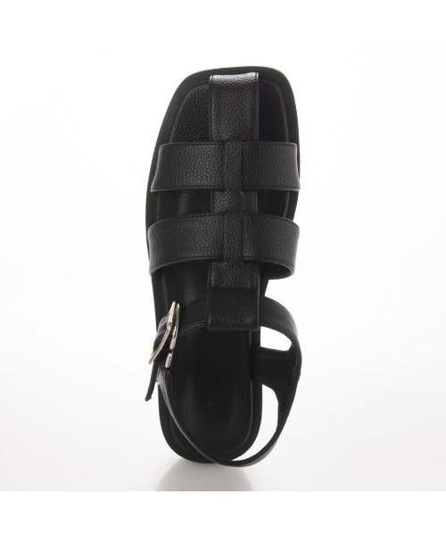 【EVOL】スクエアグルカフラットサンダルIU5039