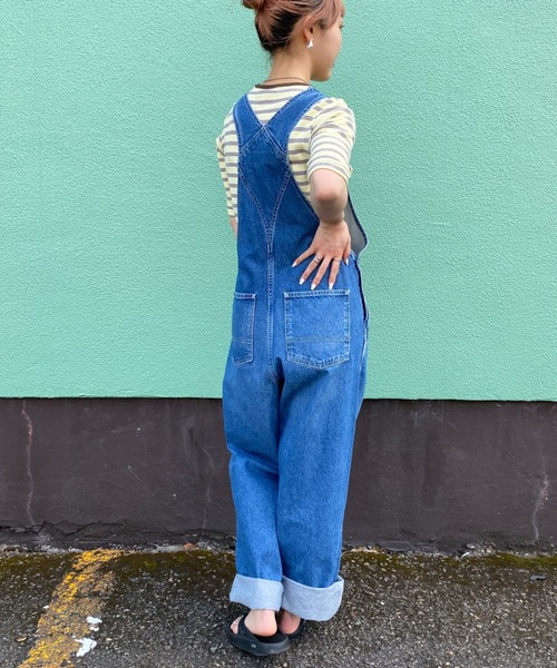 MILLER（ミラー）の「【CanCan 9月号掲載】[MILLER/ミラー] 別注 配色ボーダー 5分袖クルーネックTシャツ（Tシャツ/カットソー・レディース・ピンク/レッド/ブルー/ブラウン/ダークブラウン/イエロー・F）」の16枚目の写真