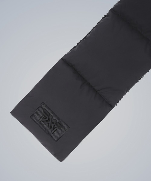 PXG ネックウォーマー ブラックダウンウェア PXG（ピーエックスジー）の「Goose Down Neck Warmer - Black