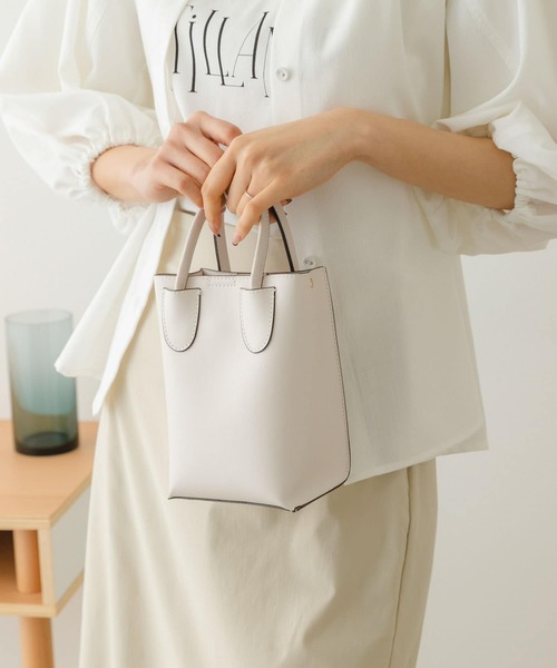 RODE SKO（ロデスコ）の「ミニショルダーバッグ（ショルダーバッグ・レディース・ベージュ/ホワイト/グリーン・ONE）」の2枚目の写真