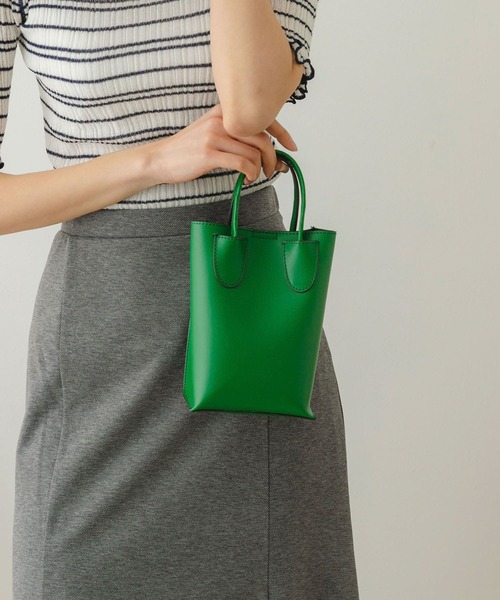 RODE SKO（ロデスコ）の「ミニショルダーバッグ（ショルダーバッグ・レディース・ベージュ/ホワイト/グリーン・ONE）」の3枚目の写真