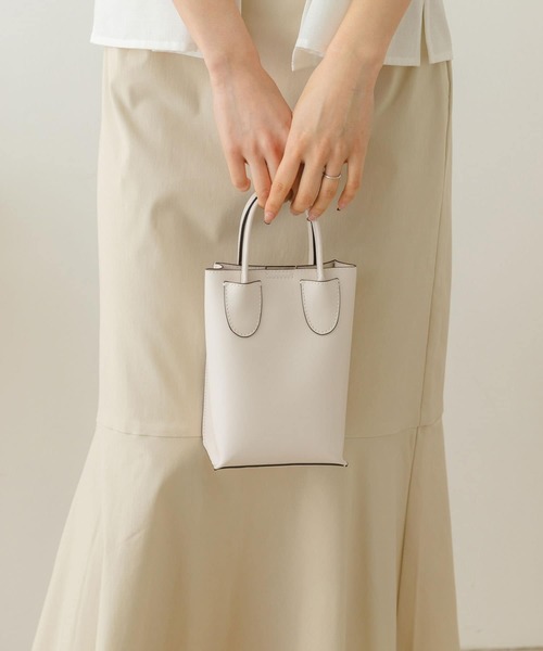 RODE SKO（ロデスコ）の「ミニショルダーバッグ（ショルダーバッグ・レディース・ベージュ/ホワイト/グリーン・ONE）」の6枚目の写真