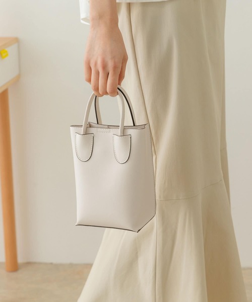 RODE SKO（ロデスコ）の「ミニショルダーバッグ（ショルダーバッグ・レディース・ベージュ/ホワイト/グリーン・ONE）」の7枚目の写真