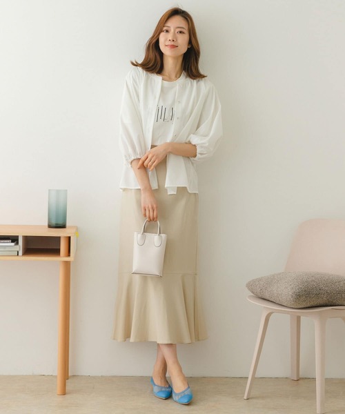 RODE SKO（ロデスコ）の「ミニショルダーバッグ（ショルダーバッグ・レディース・ベージュ/ホワイト/グリーン・ONE）」の9枚目の写真