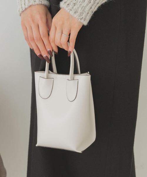 RODE SKO（ロデスコ）の「ミニショルダーバッグ（ショルダーバッグ・レディース・ベージュ/ホワイト/グリーン・ONE）」の19枚目の写真