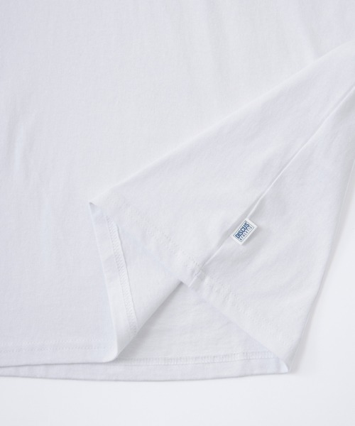 DISCUS ATHLETIC（ディスカス　アスレチック）の「DISCUS ATHLETIC/ディスカス アスレチック 切替ロゴプリントコットンオーバーサイズ長袖Tシャツ（Tシャツ/カットソー・レディース・オートミール/レッド/ブラック/ホワイト/イエロー/グリーン・L/XL/M）」の22枚目の写真