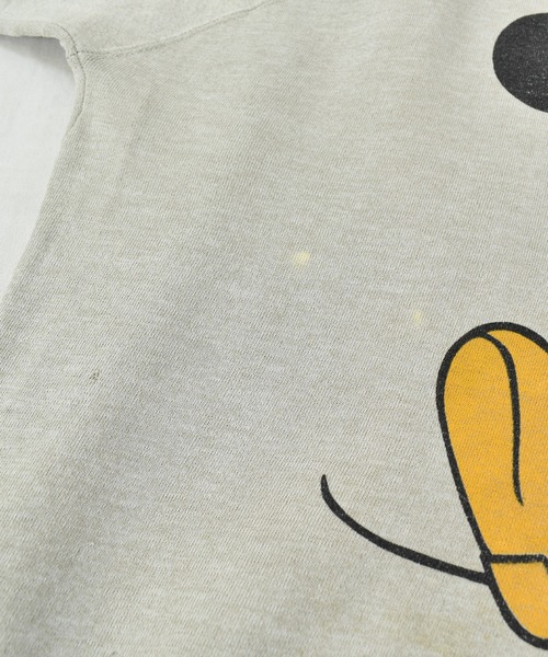 MICKEY MOUSE(ミッキーマウス)の「【ヴィンテージ古着】80's Mickey / ミッキー Florida クルーネックスウェット(スウェット・メンズ・グレー・LARGE)」の6枚目の写真