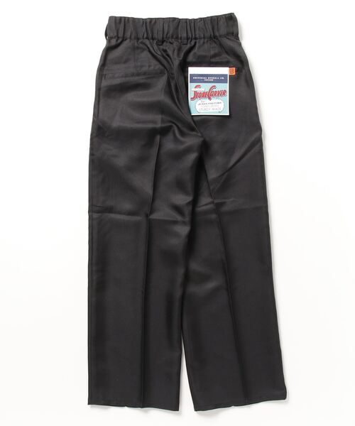 UNIVERSAL OVERALL（ユニバーサルオーバーオール）の「【LaLa Begin6・7月号掲載】[UNIVERSAL OVERALL/ユニバーサルオーバーオール] 別注 ドライツイル センタープレスストレートパンツ（スラックス・レディース・ブラック/ブルー/ブラウン/ベージュ・S/M）」の8枚目の写真