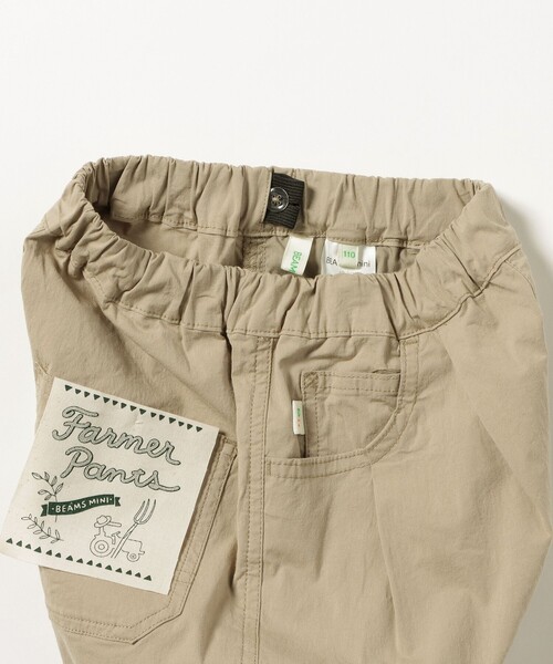 BEAMS mini（ビームスミニ）の「BEAMS mini / ファーマーパンツ 23SS（90～150cm）（デニムパンツ・キッズ・ベージュ/ブルー系その他・120/130/90/150/140/100/110）」の19枚目の写真